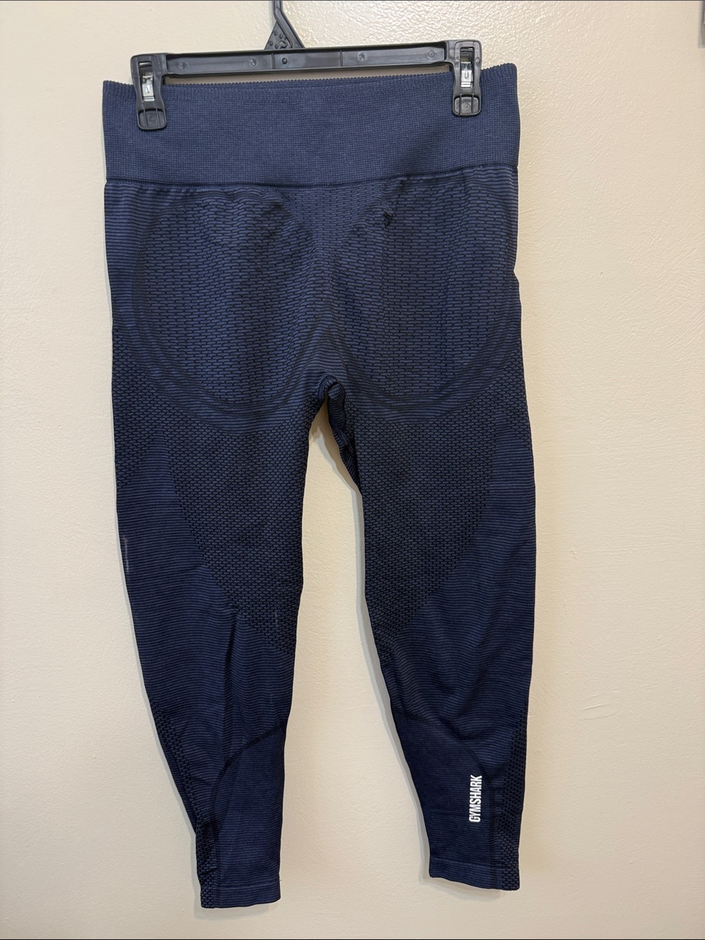 Gymshark Navy Seamless Leggings - Dark Blue